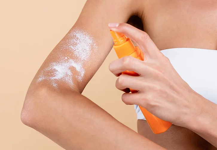SPF on stretch marks