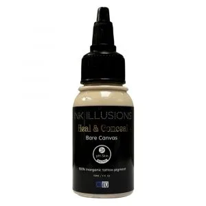Bare Canvas - Heal & Conceal Scar & Stretch Mark Tattoo Camouflage Ink