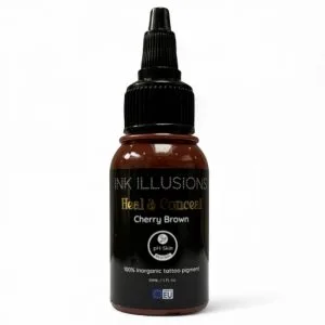 Cherry brown skin tone tattoo pigment