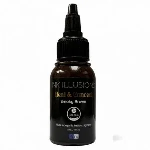 Smoky brown scar camouflage pigment
