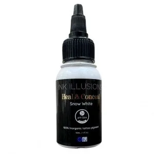 Snow White - Heal & Conceal Scar & Stretch Mark Tattoo Camouflage Ink