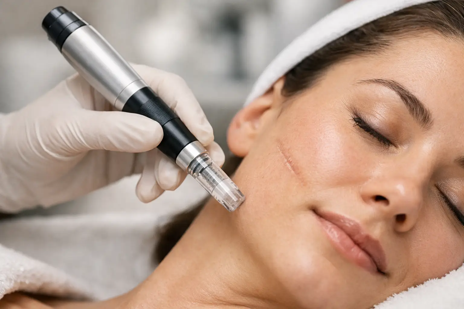 Inkless Needling for Scars Explained