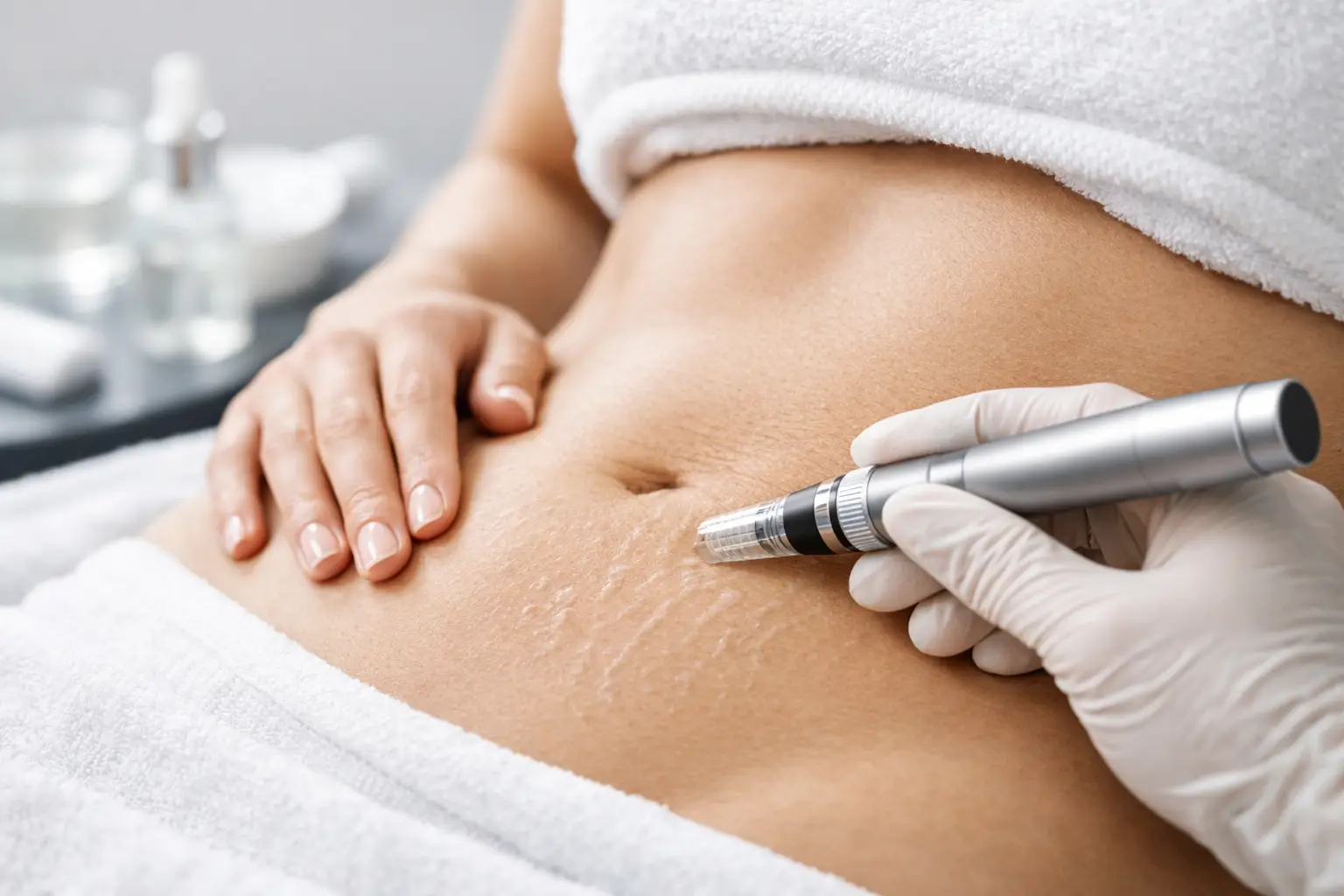 Inkless Needling Stretch Marks Explained