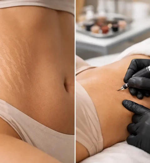 Stretch Mark Camouflage Tattoo Explained
