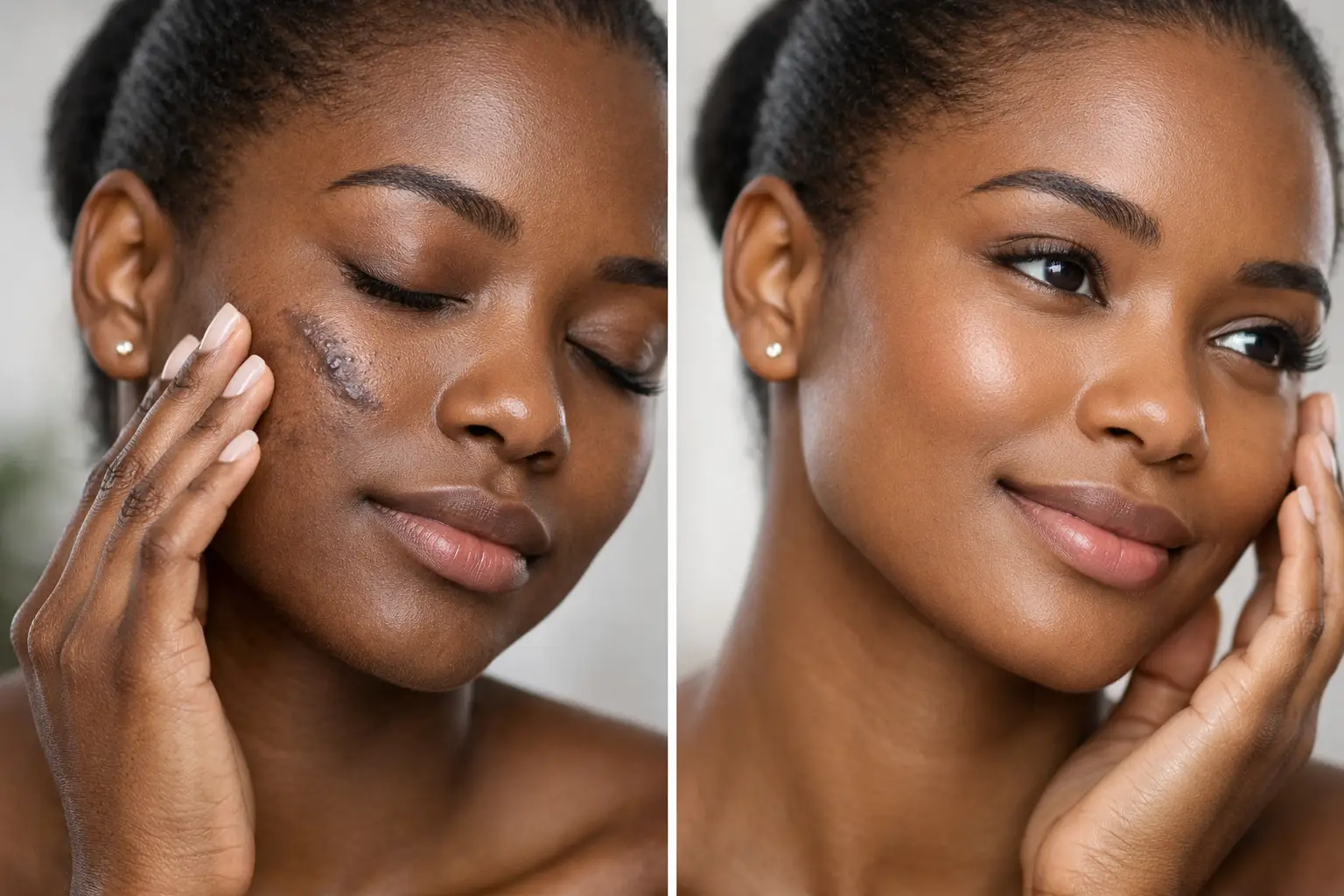 Dark Skin Scar Correction That Works