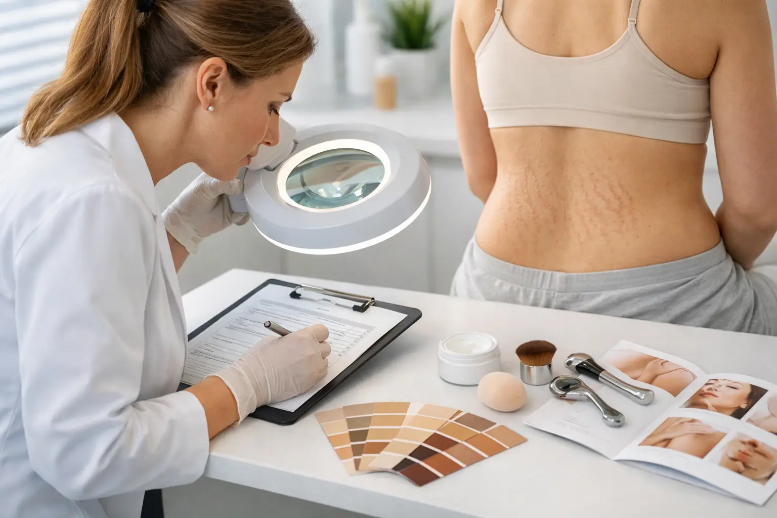 How to Assess Stretch Mark Camouflage Suitability